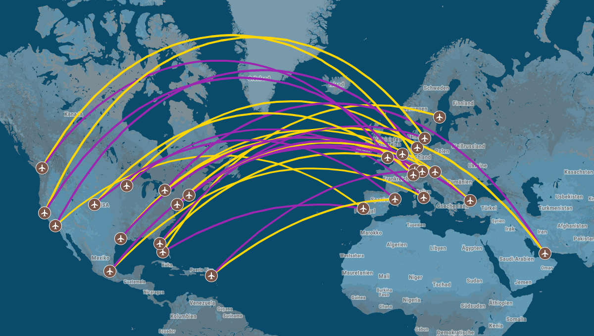 Long Haul Tour: Over the Pond